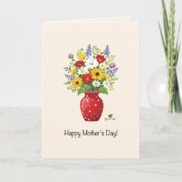 Fröhlicher Muttertag Feiertagskarte