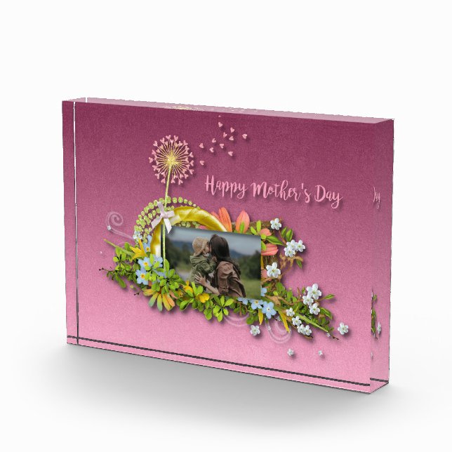Fröhlicher Muttertag Fotoblock (Rechts)
