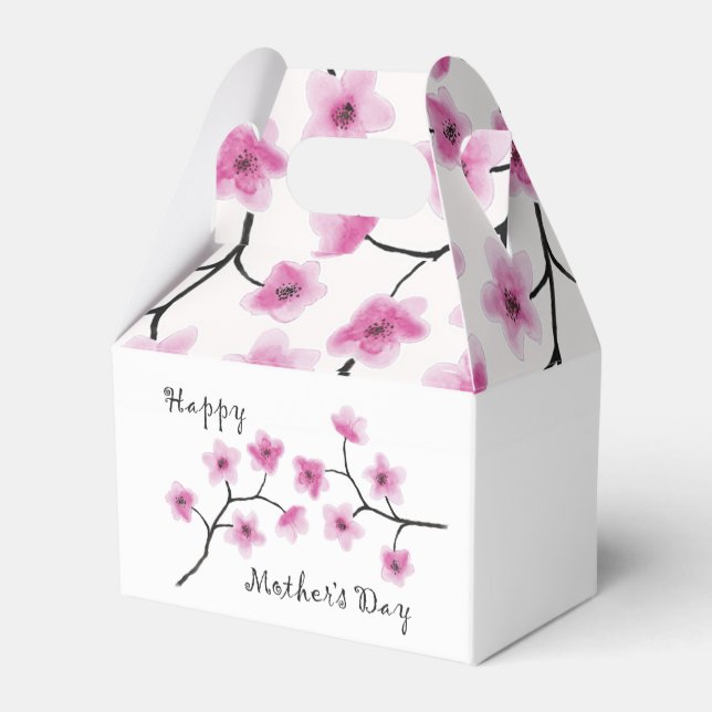 Fröhlicher Muttertag Geschenkschachtel (Rückseite)