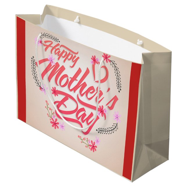 Fröhlicher Muttertag Große Geschenktüte (Happy Mother's Day Gift Bag!)