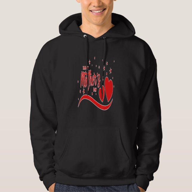 Fröhlicher Muttertag Hoodie (Vorderseite)