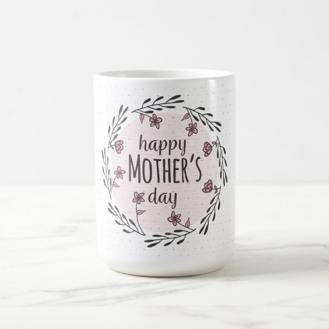 Fröhlicher Muttertag Kaffeetasse (Mittel)