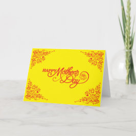 Fröhlicher Muttertag Karte