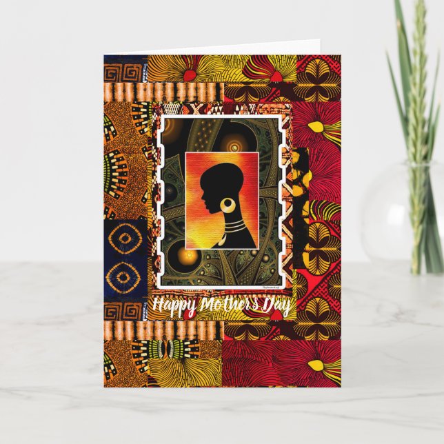 Fröhlicher Muttertag Karte (Vorderseite)