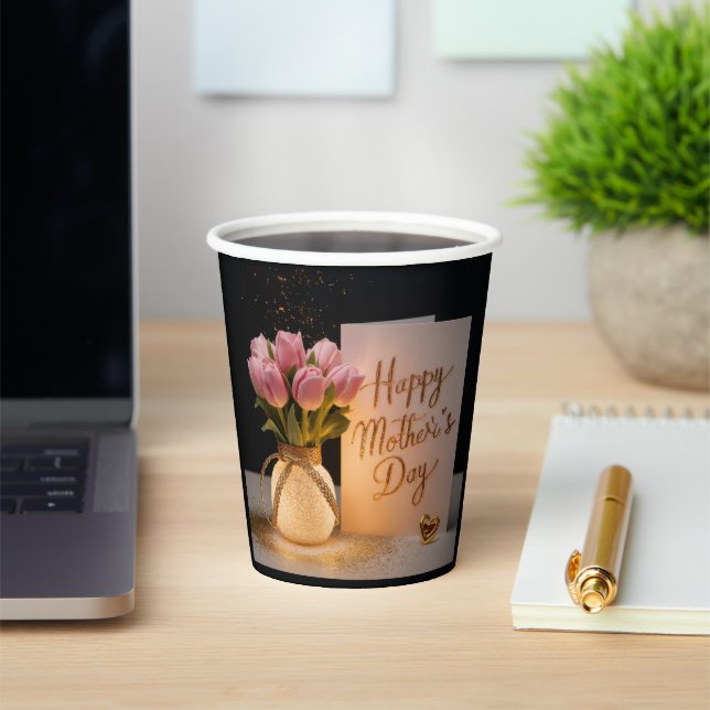 Fröhlicher Muttertag Pappbecher (InSitu)