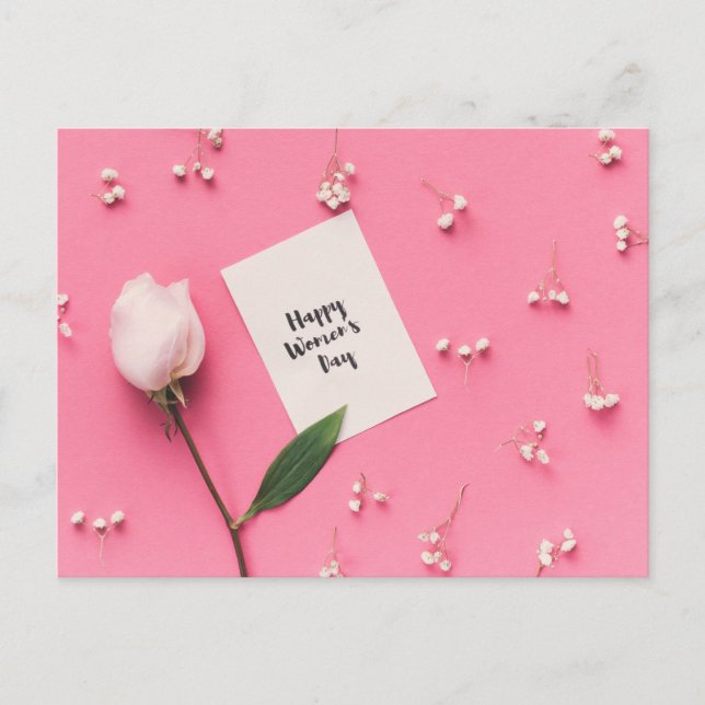 Fröhlicher Muttertag Postkarte (Vorderseite)