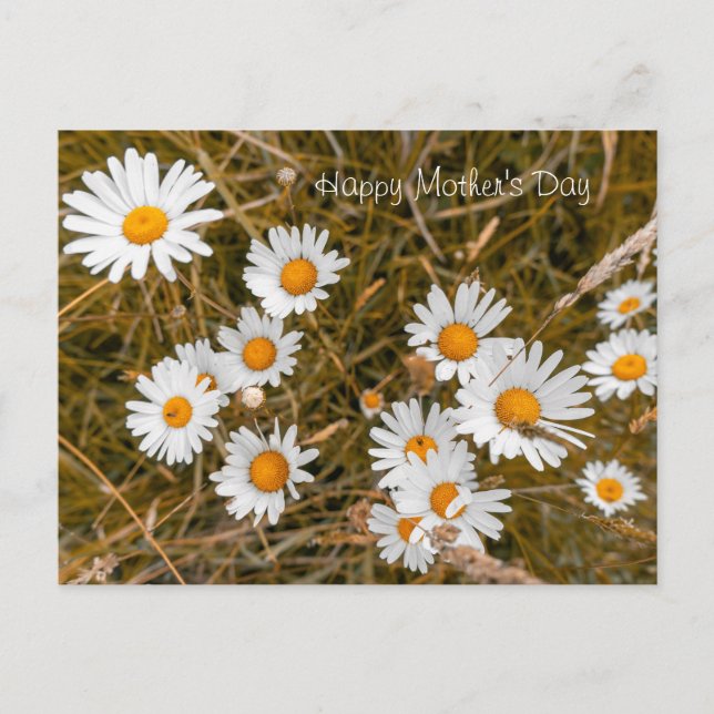 Fröhlicher Muttertag Postkarte (Vorderseite)
