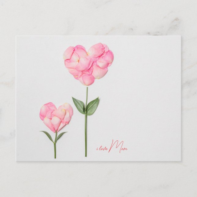 Fröhlicher Muttertag Postkarte (Vorderseite)