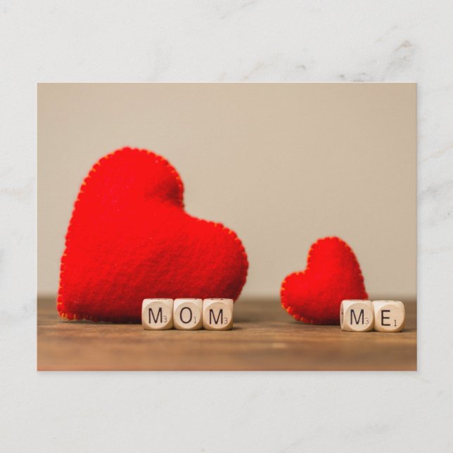 Fröhlicher Muttertag Postkarte (Vorderseite)