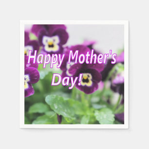 Fröhlicher Muttertag Serviette