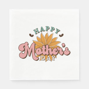 Fröhlicher Muttertag Serviette