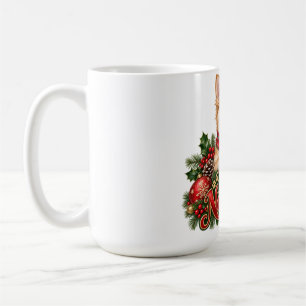 Fröhlicher Navidog Chihuahua Weihnachtstasse Kaffeetasse