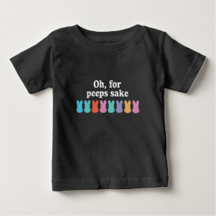 Fröhlicher Osterhase Christlich Religiöser Karneva Baby T-shirt