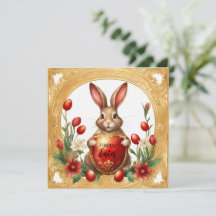 Fröhlicher Osterhase