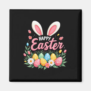 Fröhlicher Osterhase Frühling Ostern Ei Ostern Shi Magnet