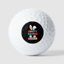 Fröhlicher Osterhase Golfball