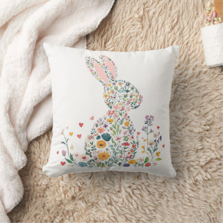 Fröhlicher Osterhase Kissen