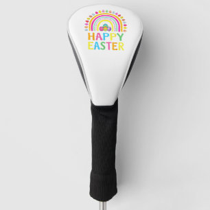 Fröhlicher Osterhase Ostereier-Suche Ostern Frauen Golf Headcover