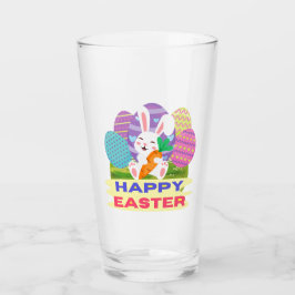Fröhlicher Ostern Glas