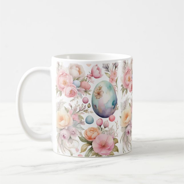Fröhlicher Ostern Kaffeetasse (Links)