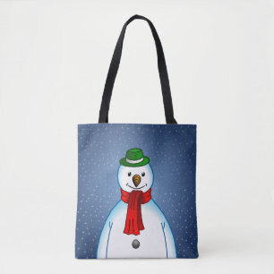 Fröhlicher Schneemann Tasche