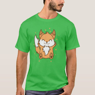 Fröhlicher Tierzoo Tier Natur Umwelt retr T-Shirt