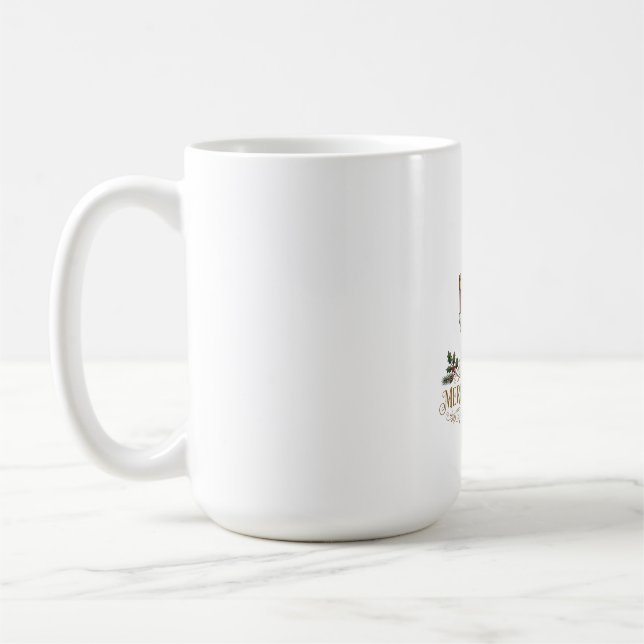 Fröhlicher und heller Nussknacker Kaffeetasse (Links)