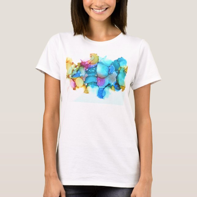 fröhlicher und heller T - Shirt (Vorderseite)