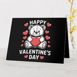 Fröhlicher Valentinstag Bär vday  Karte