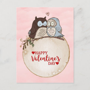 Fröhlicher Valentinstag Postkarte