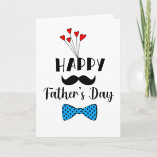 Fröhlicher Vatertag Papa Tag Grußkarte Karte