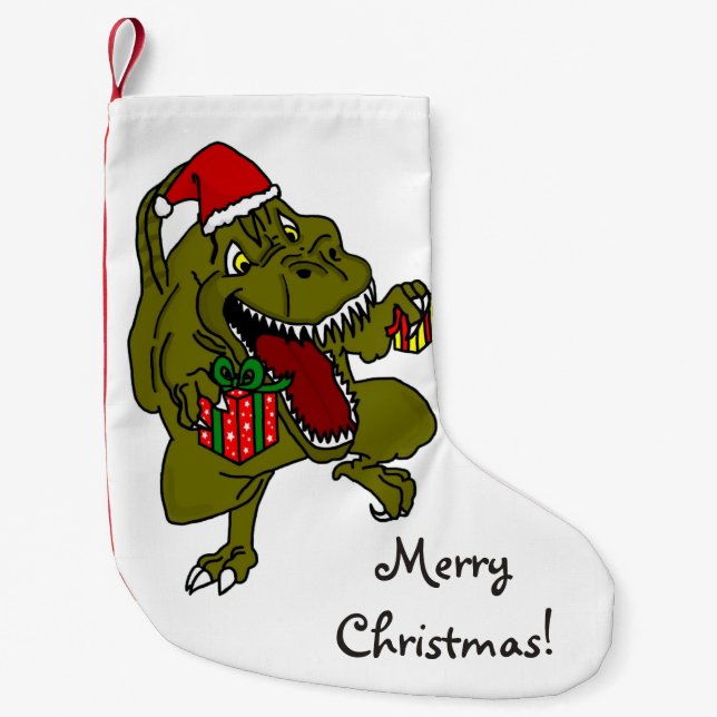Fröhlicher Weihnachtsgeschenk-liebevoller Kleiner Weihnachtsstrumpf (Vorderseite)