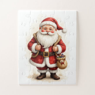 Fröhlicher Weihnachtsmann – Frohe Weihnachten Puzz
