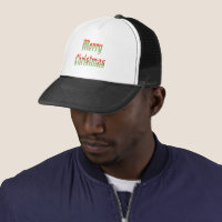 Fröhlicher Weihnachtstext in Rot und Grün,