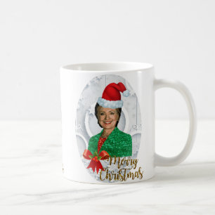fröhlicher xmas Hillary clinton Kaffeetasse