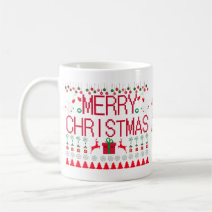 Fröhliches "Alles was ich zu Weihnachten bekam" hä Kaffeetasse