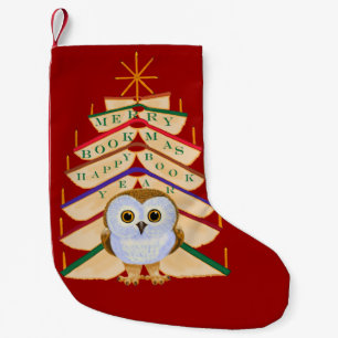 Fröhliches Bookmas Kleiner Weihnachtsstrumpf