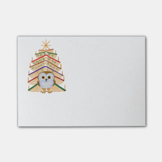 Fröhliches Bookmas Post-it Klebezettel