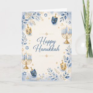 Fröhliches Chanukka Karte