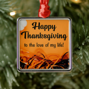 FRÖHLICHES **DANKE SCHÖN** SCHÖNES ORNAMENT AUS METALL