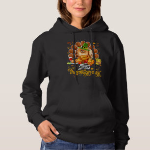 Fröhliches Erntedankfest Pomeranian Kostüm Truthah Hoodie