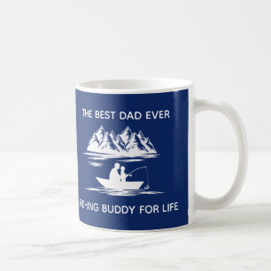 Fröhliches Father's Day Fishing Kaffeetasse