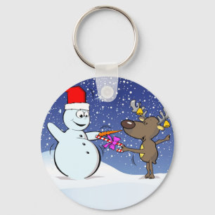 Fröhliches Fechten! Schlüsselanhänger