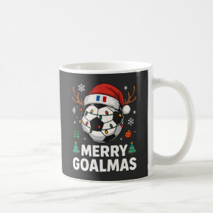 Fröhliches Goalmas Frankreich - Lustiger Fußball-W Kaffeetasse