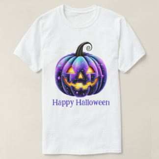 Fröhliches Halloween Black Jack o'Lantern T-Shirt