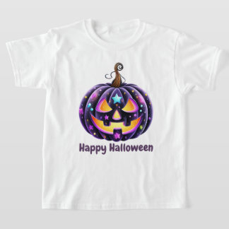 Fröhliches Halloween Black Jack o'Lantern T-Shirt