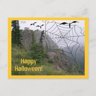 Fröhliches Halloween, Coffin Butte Fire Lookout Postkarte