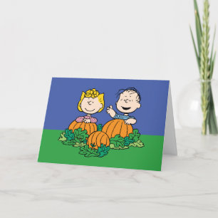 Fröhliches Halloween   Der große Kürbis Feiertagskarte