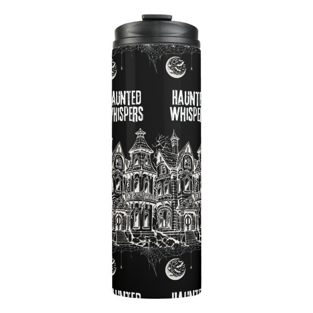 Fröhliches Halloween-Design Thermosbecher (Vorderseite)
