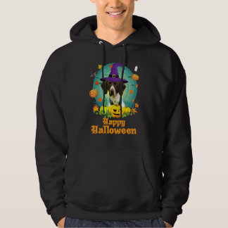 Fröhliches Halloween Deutscher Kurzhaariger Hund K Hoodie